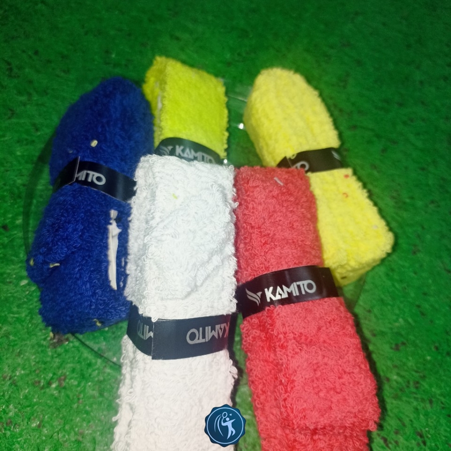 Cuốn cán cầu lông Kamito 100% cotton - 3*70cm (21 cuộn/hộp)